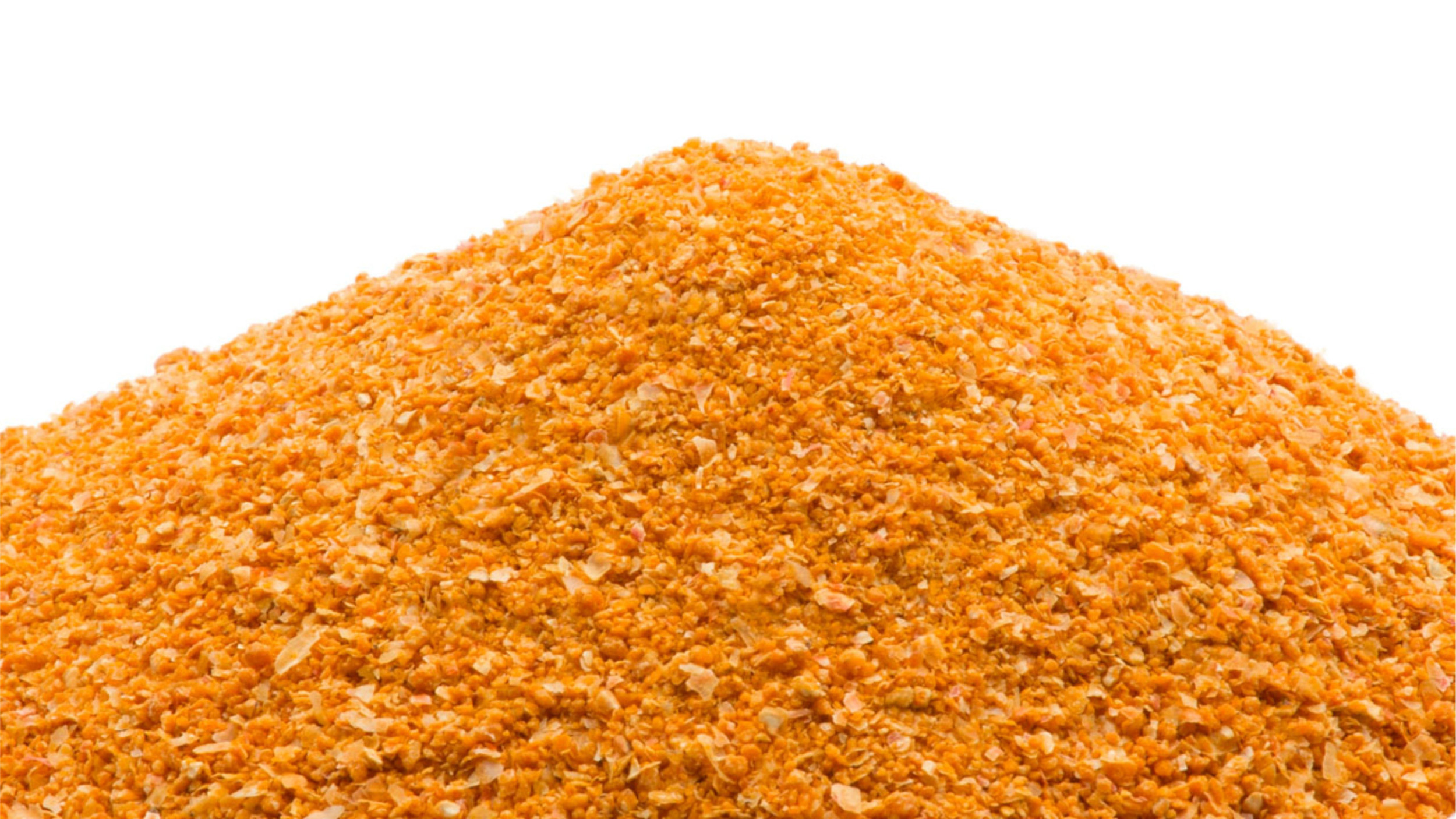 Montón de DDGS de maíz